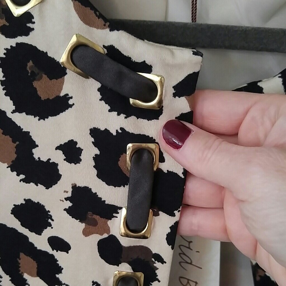 David Brooks Open Leopard Print Jacket - image 5