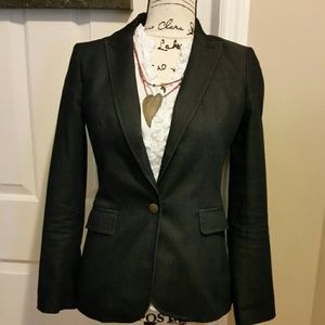 BANANA REPUBLIC Versatile  Stretch Denim Blazer