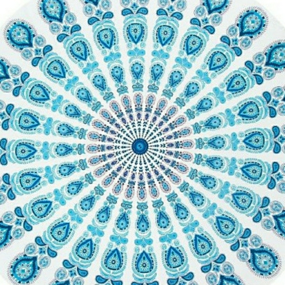 Lulu Tribal Round Beach Towel