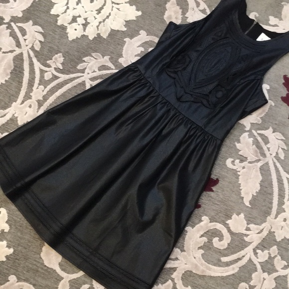 Faux leather dress - Picture 1 of 6