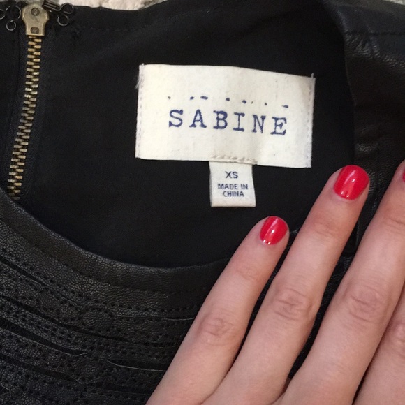 Faux leather dress - Picture 4 of 6