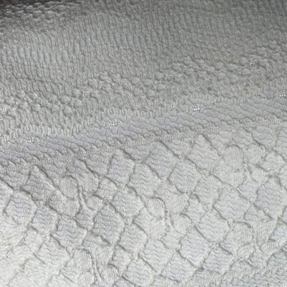 FREE PEOPLE White Cotton-blend Dress, Size 12 - Picture 3 of 4