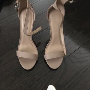 Charlotte Russe tan heels