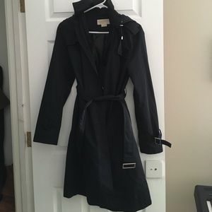 Navy Michael Kors trenchcoat raincoat Navy Michael Kors trenchcoat raincoat