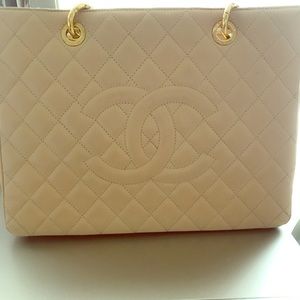 SOLD ‼️Chanel Cavier GST Beige Tote