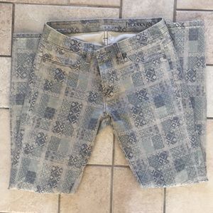 BlankNYC patterned skinny jeans