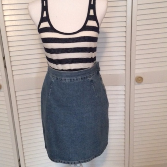 & Other Stories Denim Skirt Sz6 - Picture 2 of 8