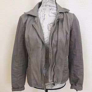 Lucky Brand Women's Leather Jacket Sz M