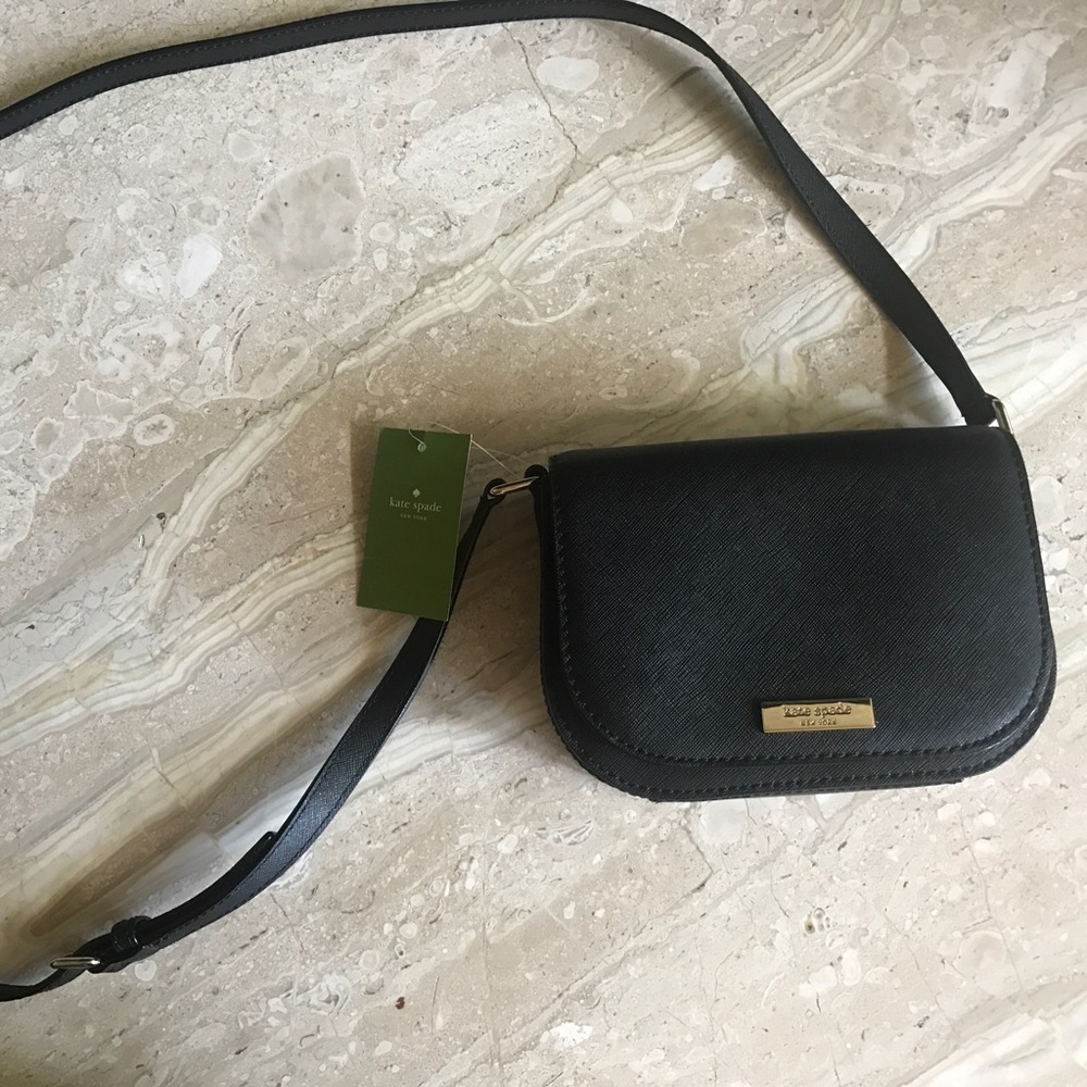 Kate Spade ♠️ black cross shoulder purse