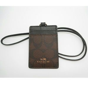 SIGNATURE PVC LANYARD ID CASE HOLDER