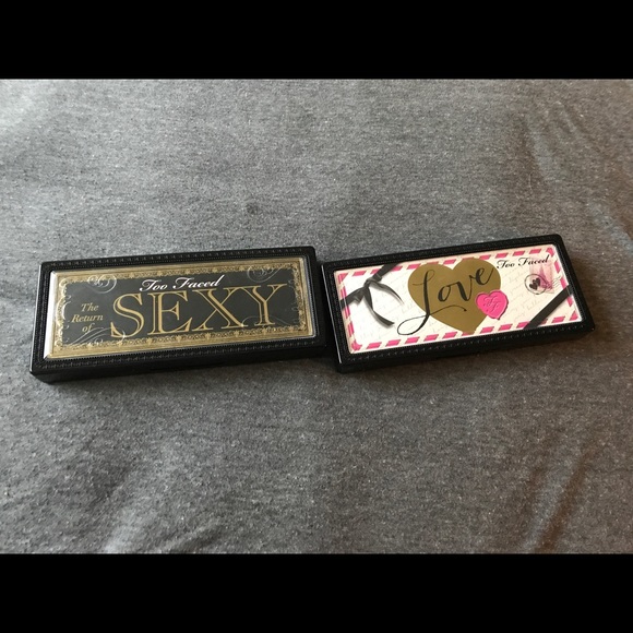 Urban Decay, too faced, coastal scents, and nars