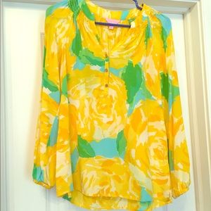 Lilly Pulitzer Elsa Top, Small, First Impression