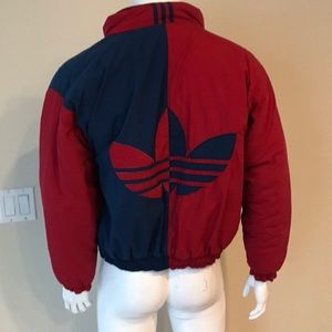 Unisex vintage 90's adidas puffer jacket