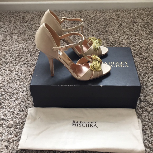 Badgley Mischka - Kamille Heeled Sandals (NWT) - Picture 1 of 8