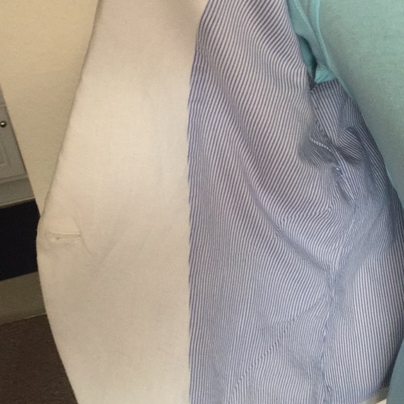 Linen whit blazer - Picture 4 of 6