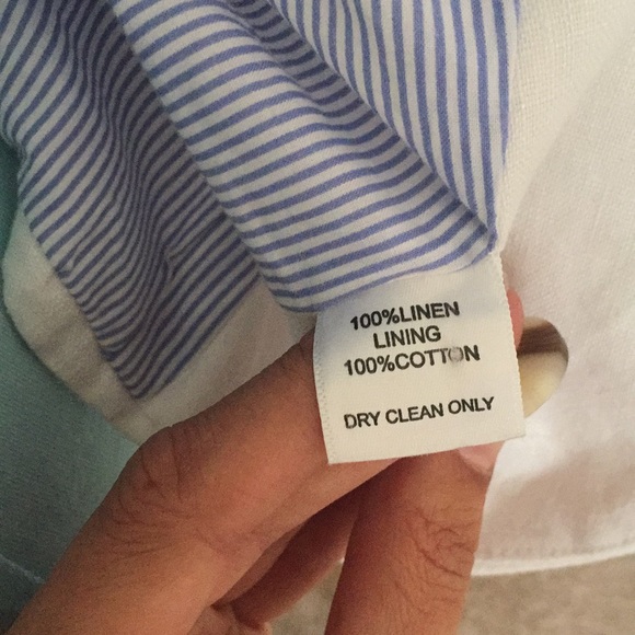 Linen whit blazer - Picture 6 of 6