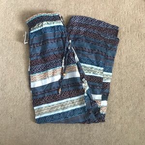 Patterned Palazzo Pants