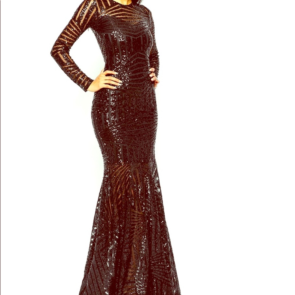 Club L Black Gown