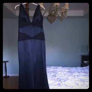 Verá Wang Maids bridesmaid dress blue