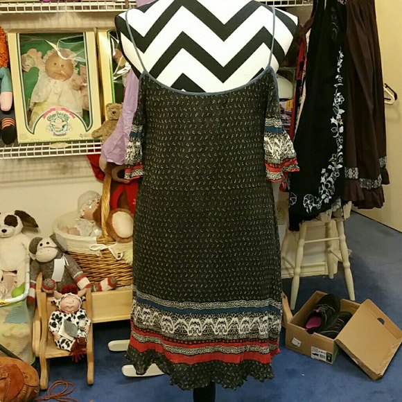 ***SOLD***Free people cold shoulder dress xsmall - Picture 6 of 8