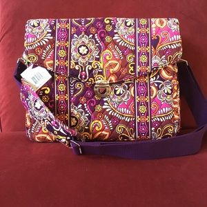 BNWT Vera Bradley Sunset Safari messenger bag