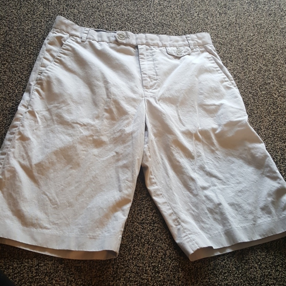 Ben Sherman khaki shorts.