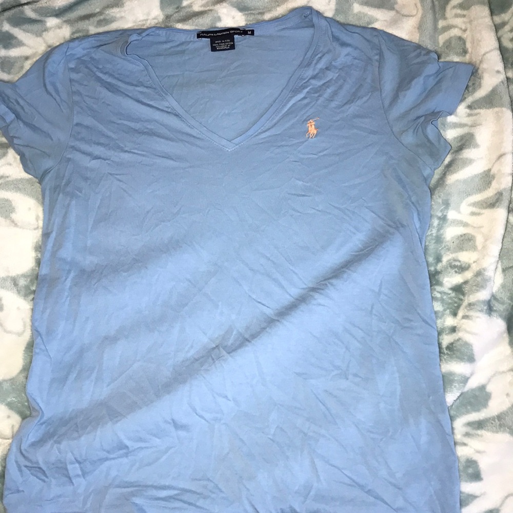 Medium light blue polo