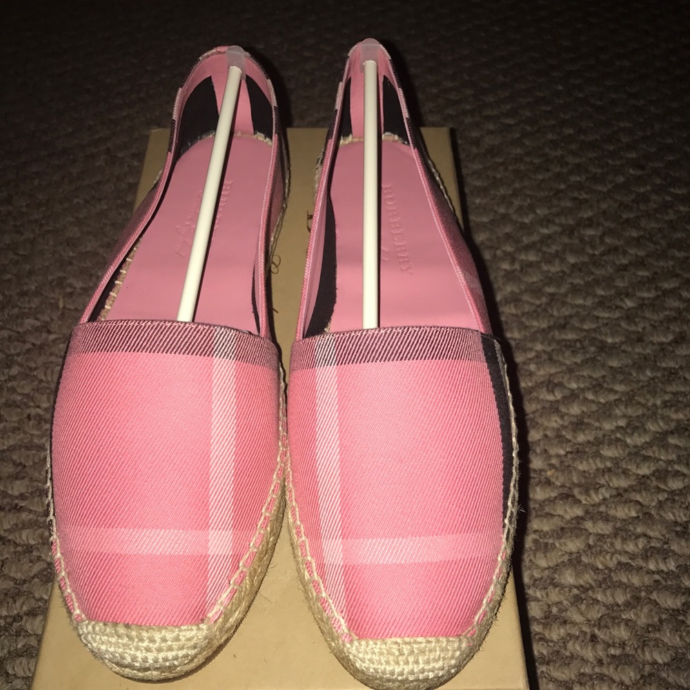 Burberry Espadrilles in Pink Size 39.5 or 9.5