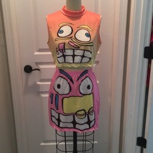 Cartoon Two Piece set