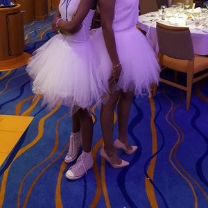 White tutu skirt