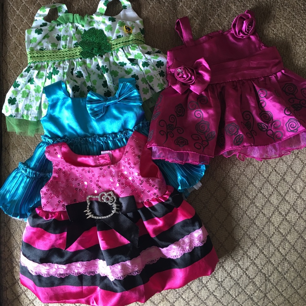 Build A Bear Dress Lot