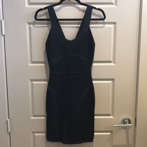 Herve Leger Black Bandage Dress