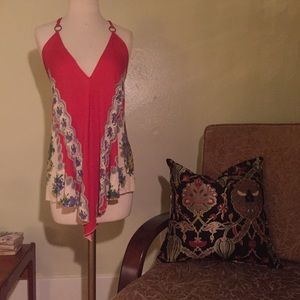 Silence and noise halter top