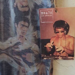 Bruce Lee Mirrored Dragon tee Bruce Lee Mirrored Dragon tee