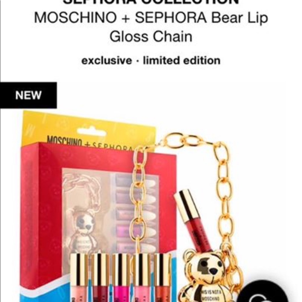 Moschino for sephora lipgloss set