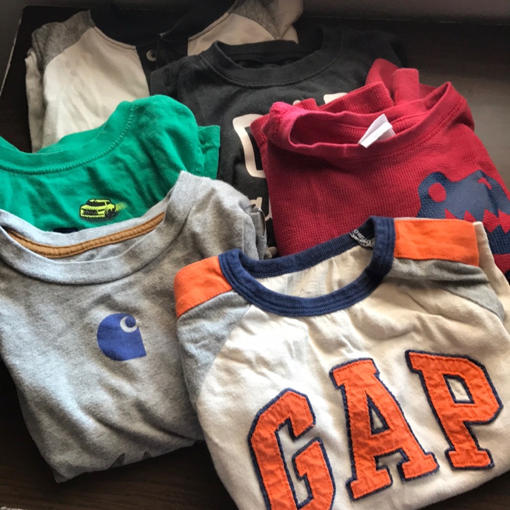 Toddler 6 Long Sleeve Bundle 3T