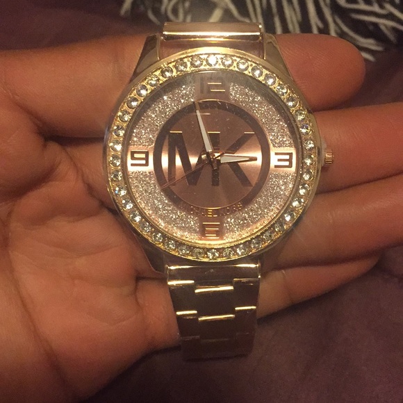 MK Watch Rose Gold