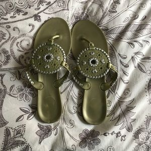 Jack Rogers jelly sandals