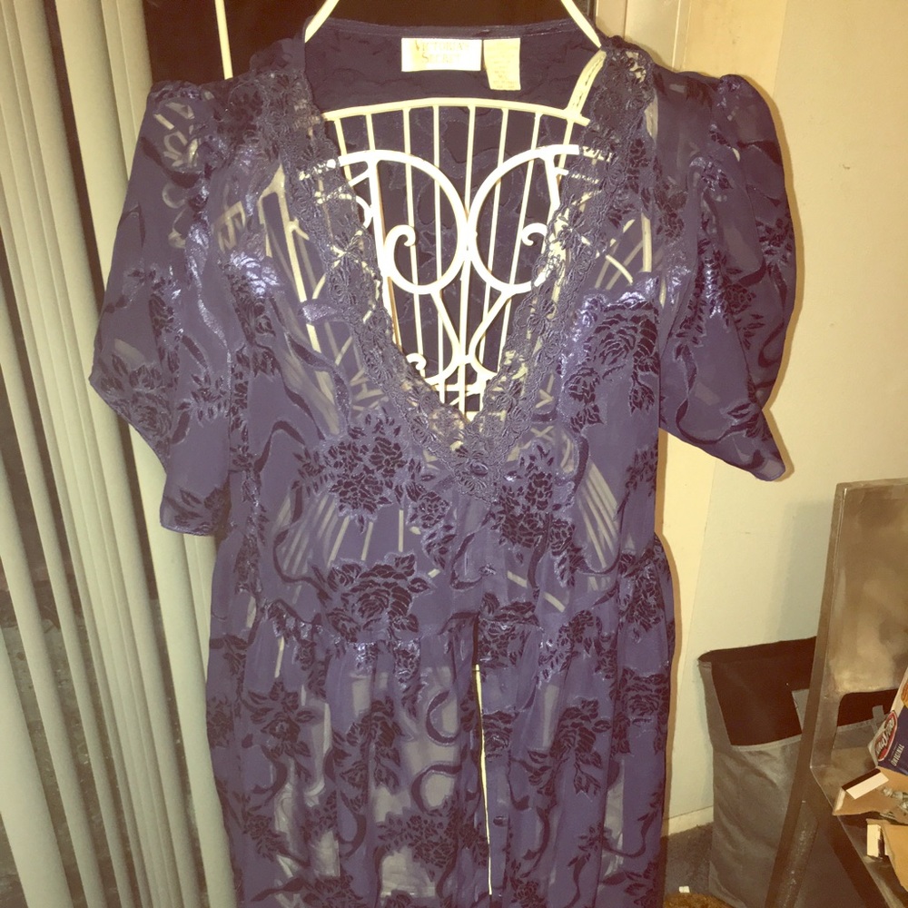 Victoria's Secret lingerie coverup/night gown