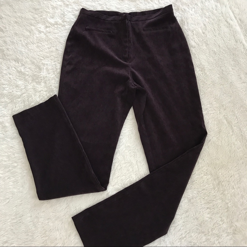 Express purple straight leg pants