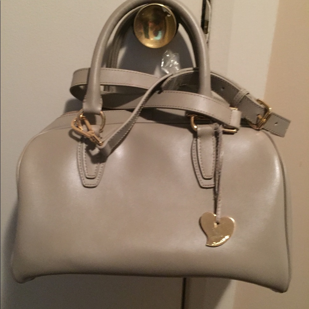 Cuore&Pelle Celeste Satchel Handbag