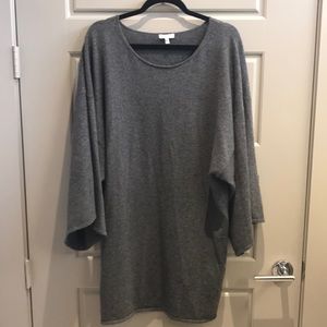 Joie Gray Cashmere Sweater Dress