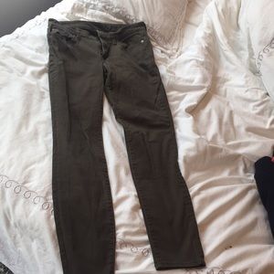 Hunter green jeans