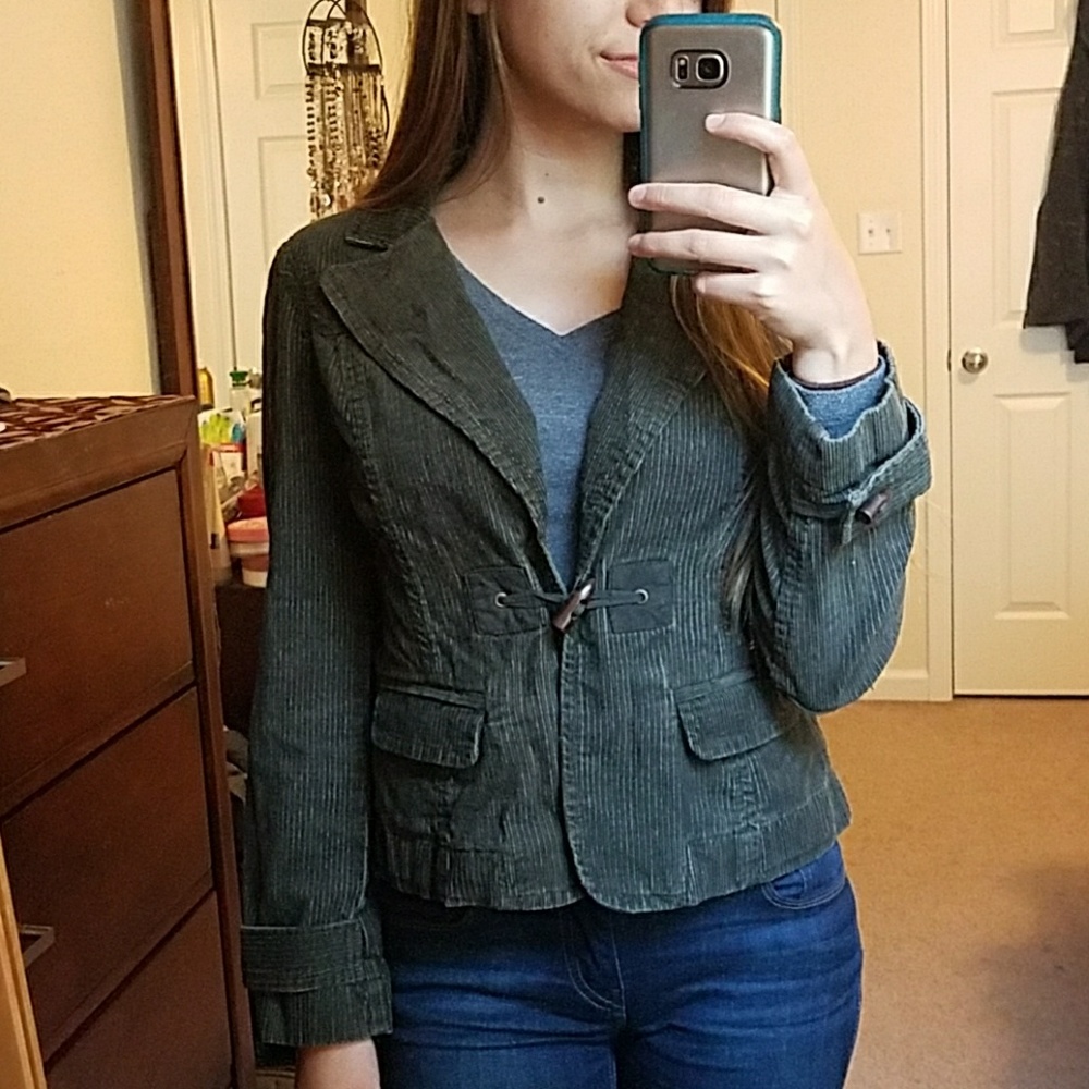 Ann Taylor Petite Corduroy Jacket