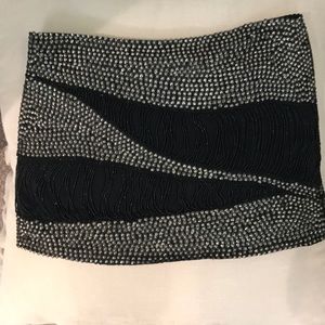 Parker beaded mini skirt