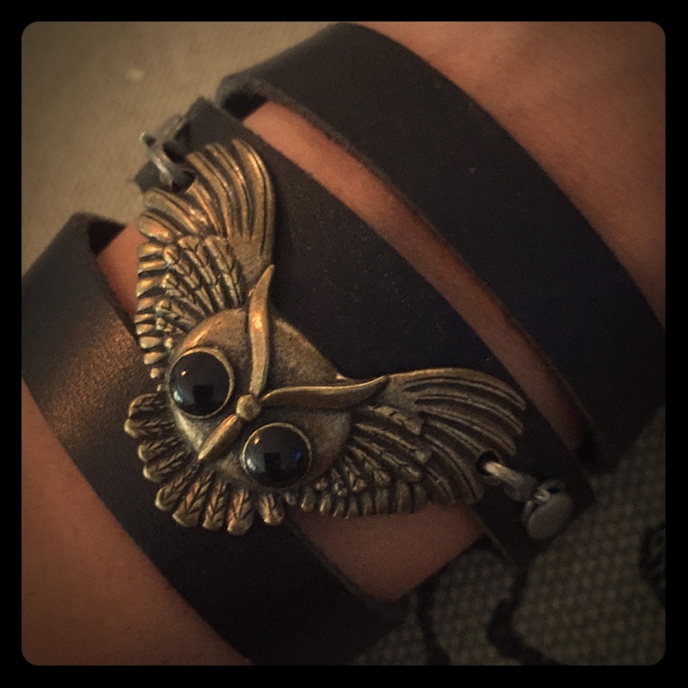 Leather bracelet
