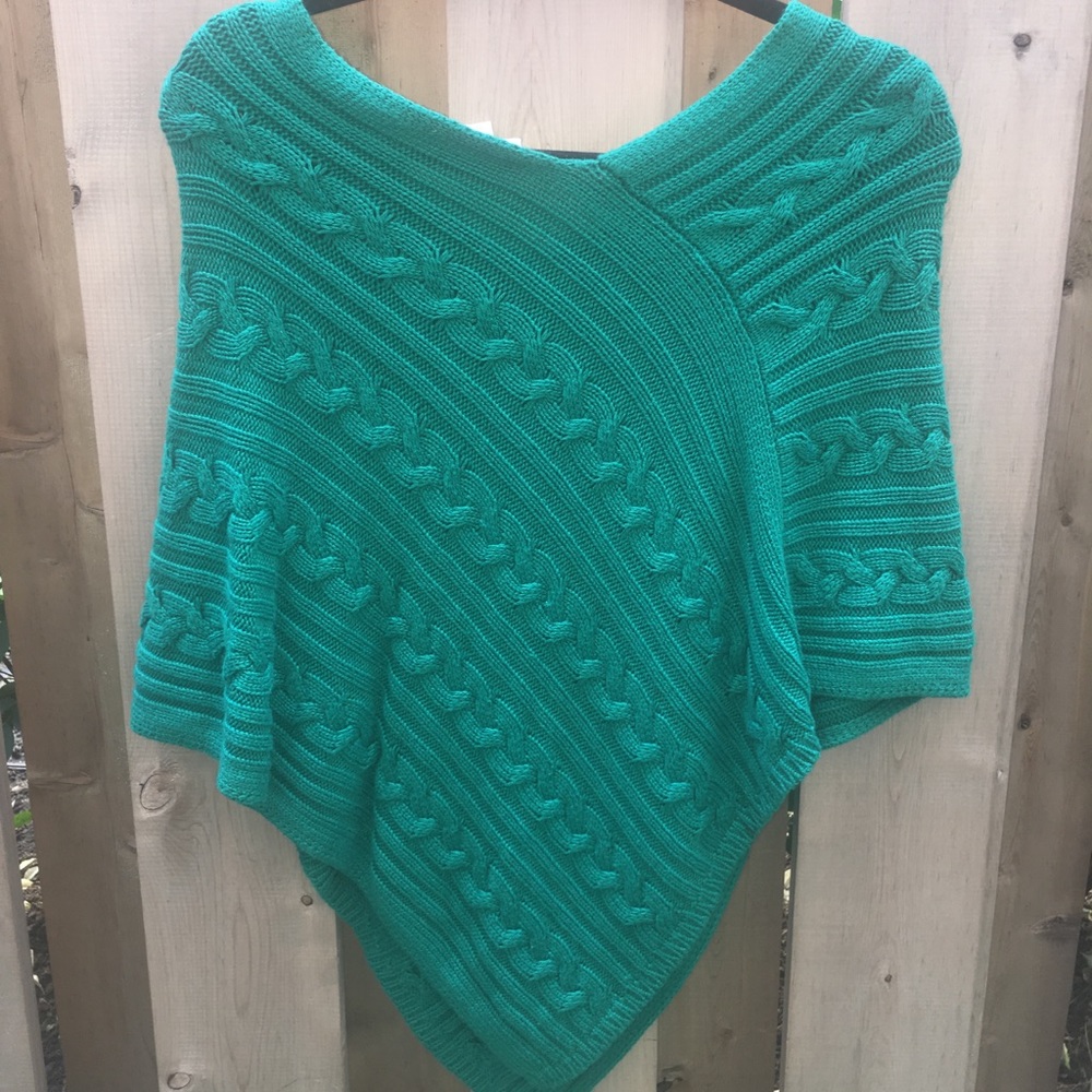 Ann Taylor Loft Green Shawl OS - Picture 4 of 4