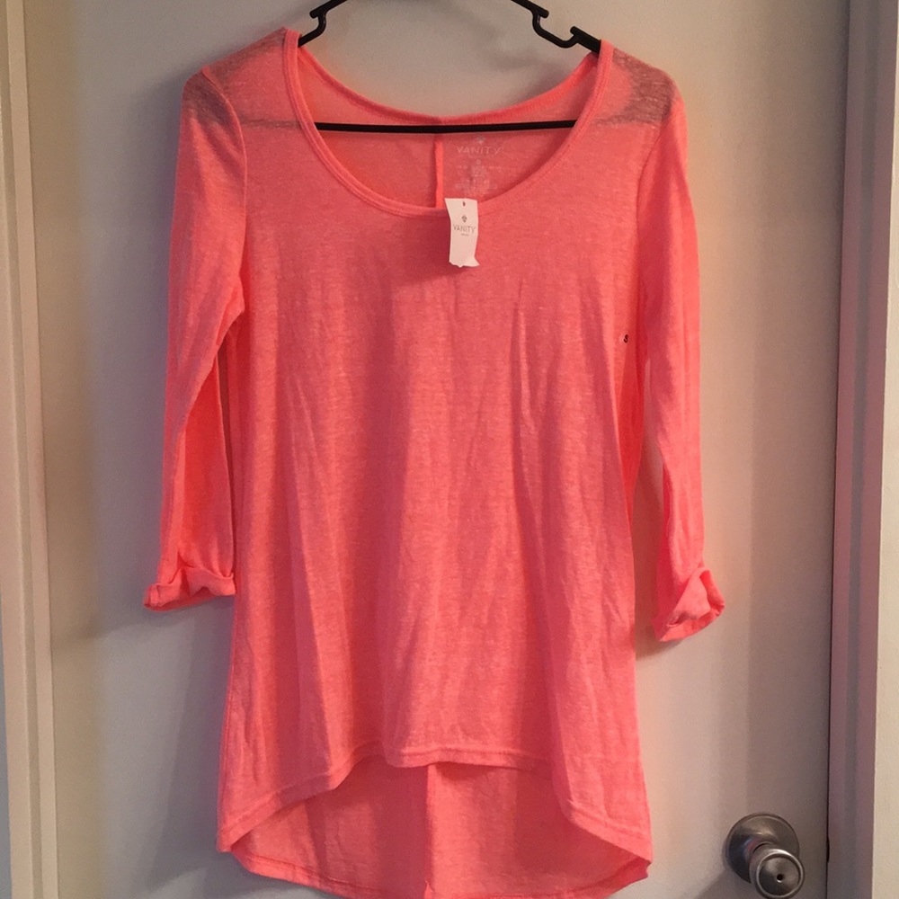 Coral Vanity Top
