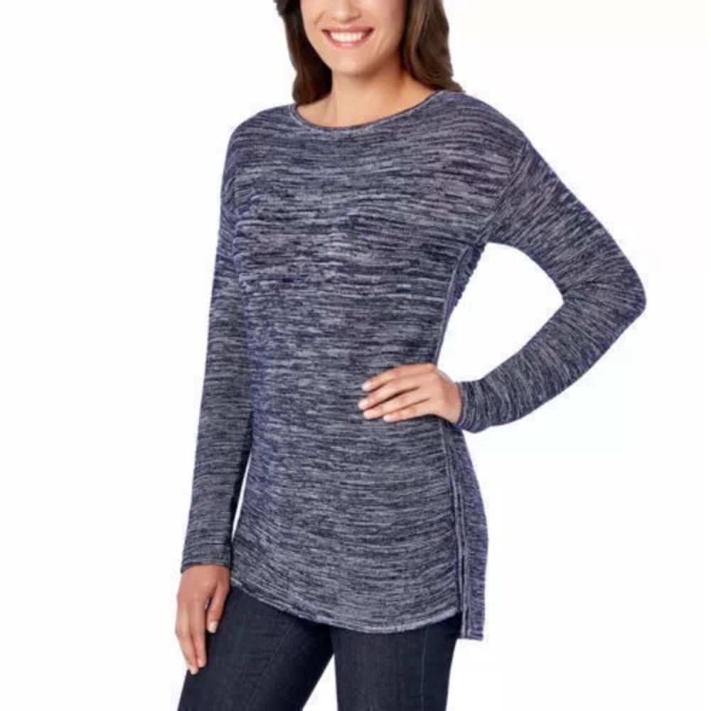 NWT Ellen Tracy Knit Long Sleeve Sweater Sz Large