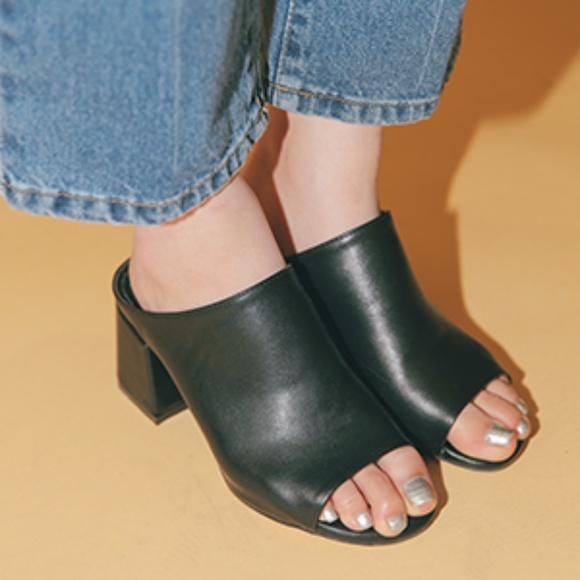 Stylenanda Shoes - Black Mules